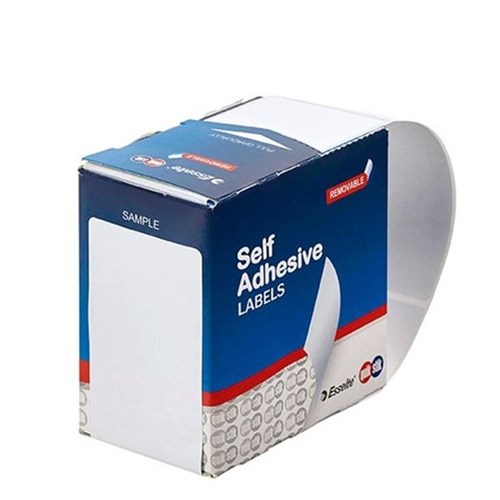 Quik Stik DSRMR4489 Labels Rectangle 44x89mm White PK100_2